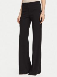 Rinascimento Spodnie palazzo CFC0130163003 Czarny Wide Leg. Czarne spodnie materiałowe damskie RINASCIMENTO, bez wzorów, z materiału. Za 426.99 zł.