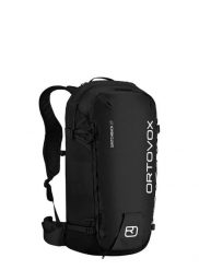 Plecak skiturowy Ortovox Switchback 27 - black raven. Czarne plecaki damskie ORTOVOX, bez wzorów, z materiału. Za 772.00 zł.