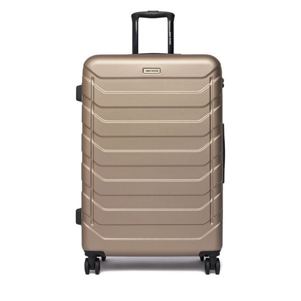 Walizka duża GINO ROSSI. Żółte walizki Gino Rossi, bez wzorów, duże. Za 299.99 zł.