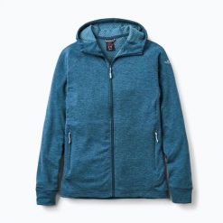 Bluza damska Rab Nexus Hoody. Niebieskie bluzy z kapturem damskie RAB, m, z elastanu. Za 449.99 zł.