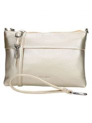 Beagles Skórzana torebka "Tarragona" w kolorze kremowym - 25 x 17,5 cm rozmiar: onesize. Brązowe torebki klasyczne damskie Beagles, bez wzorów, z materiału, bez dodatków. Za 56.99 zł.