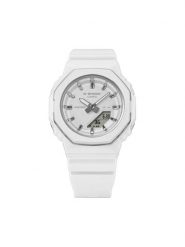 G-Shock Zegarek Digital GMA-P2110-7AER Biały. Białe, analogowe zegarki damskie G-Shock. Za 599.99 zł.