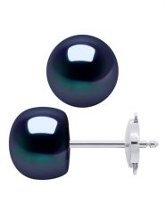 Pearl Addict Złote kolczyki-wkrętki z perłami rozmiar: onesize. Niebieskie kolczyki damskie Pearl Addict, z perłą, złote. Za 1,565.99 zł.