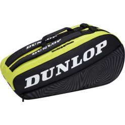 Torba tenisowa Dunlop Sx Club 10Rkt 2022 Black/Yellow. Żółte torebki klasyczne damskie Dunlop, bez wzorów, bez dodatków. Za 309.99 zł.