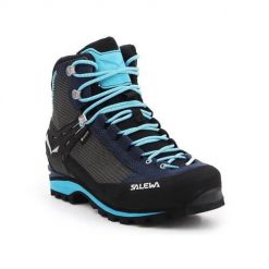Buty trekkingowe damskie Salewa Salomon WS Crow Gtx. Niebieskie obuwie trekkingowe damskie Salewa, na zimę. Za 911.45 zł.