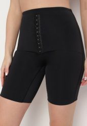 Czarna Bielizna modelująca Majtki Szorty z Wysokim Stanem Lirazelle. Czarna bielizna wyszczuplająca Born2be, z jeansu. Za 39.99 zł.