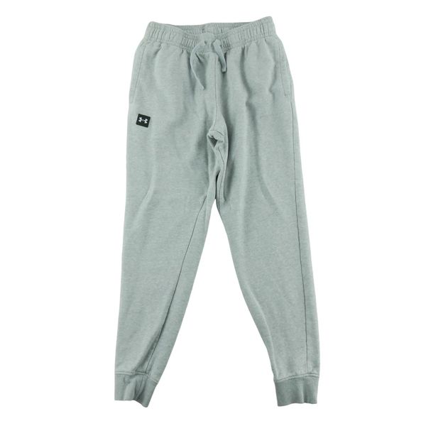 Second life - Spodnie dresowe męskie Rival Fleece Under Armour - Jak nowy. Szare spodnie sportowe męskie Under Armour, z dresówki. Za 119.24 zł.