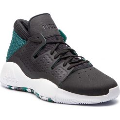 Buty adidas - Pro Vision D96946 Cblack/Ftwwht/Actgrn. Czarne buty sportowe na co dzień męskie Adidas, z materiału, bez zapięcia, do koszykówki. W wyprzedaży za 279.00 zł.