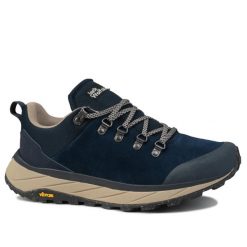 Buty męskie sportowe trekkingowe Jack Wolfskin TERRAVENTURE URBAN LOW. Niebieskie buty trekkingowe męskie Jack Wolfskin, z materiału, bez zapięcia, trekkingowe. Za 369.00 zł.
