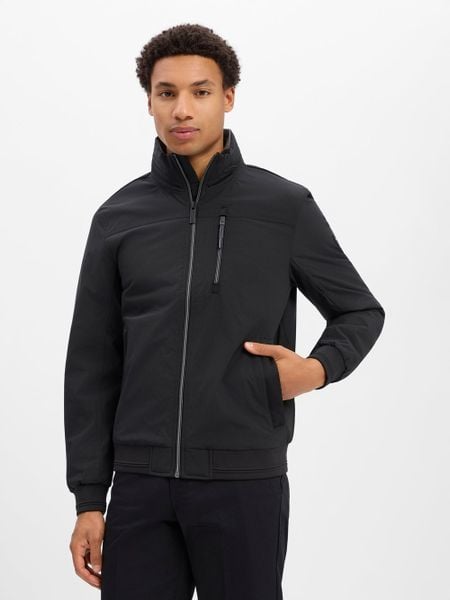 Tom Tailor Kurtka Mężczyźni czarny, XXXL. Czarne kurtki męskie Tom Tailor, m, bez wzorów, eleganckie, bez kaptura. Za 499.95 zł.