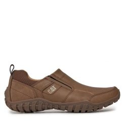 Półbuty CAT Footwear. Brązowe półbuty męskie CAT Footwear, bez zapięcia. Za 309.99 zł.