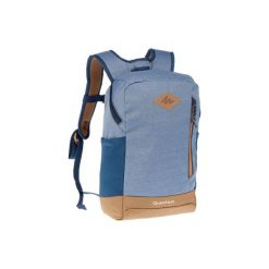 Plecak turystyczny NH500 10 l. Niebieskie plecaki damskie QUECHUA, bez wzorów, z materiału. Za 54.99 zł.