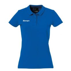 Damska koszulka polo Kempa Basics. Niebieskie bluzki damskie KEMPA, l, bez wzorów, bez kołnierzyka, bez ramiączek. Za 163.50 zł.