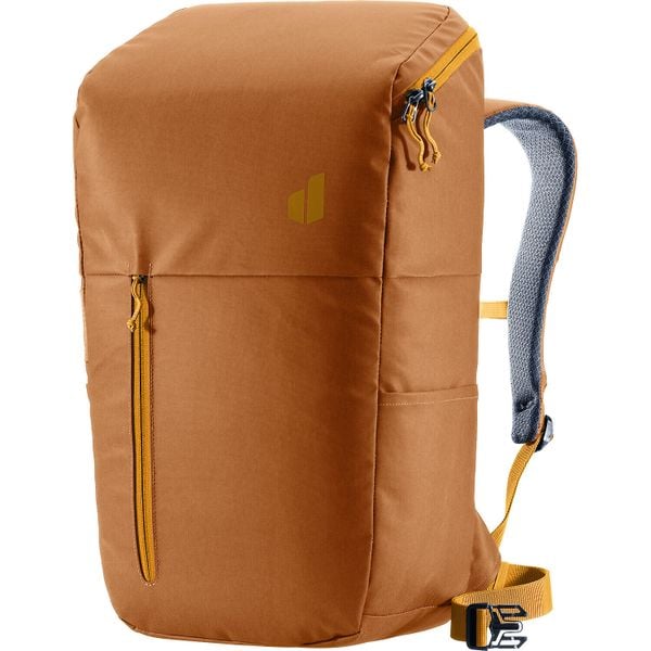 Plecak miejski deuter Stockholm LTD. Brązowe plecaki damskie Deuter, bez wzorów, z materiału. Za 529.99 zł.