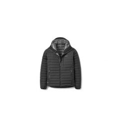 Kurtka trekkingowa puchowa męska Microlight Windstopper Hoody. Czarne kurtki męskie RAB, m, bez wzorów, z puchu, sportowe, bez kaptura. Za 1,509.99 zł.