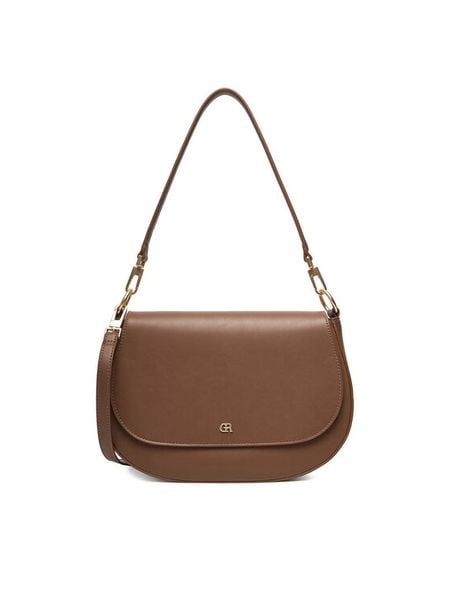 Gino Rossi Torebka C-SHIRLEY-LX10168 Brązowy. Brązowe torebki klasyczne damskie Gino Rossi, bez wzorów, z materiału, bez dodatków. Za 279.99 zł.