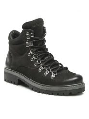 Lasocki Trapery WB-ASPIN-05 Czarny. Czarne trapery damskie Lasocki, z nubiku, bez obcasa. Za 269.99 zł.