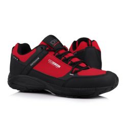 Buty męskie trekkingowo górskie DK PREDATOR LOW RED. Czarne buty trekkingowe męskie DK, z softshellu, bez zapięcia, trekkingowe. Za 189.00 zł.