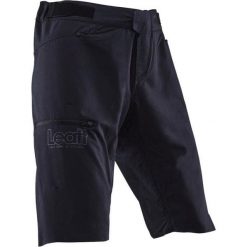 Spodenki rowerowe LEATT Shorts MTB Enduro 1.0. Czarne szorty męskie LEATT, bez wzorów, sportowe. W wyprzedaży za 305.10 zł.