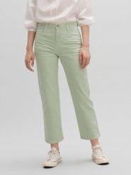 OPUS Dżinsy "Lani" - Regular fit - w kolorze jasnozielonym rozmiar: W34/L26. Zielone jeansy damskie Opus. Za 78.28 zł.