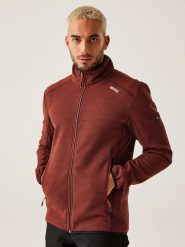 Regatta Kurtka polarowa "Torrens" w kolorze jasnobrązowym rozmiar: XL. Brązowe kurtki męskie Regatta, xl, bez wzorów, z polaru, bez kaptura. Za 110.29 zł.