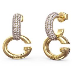 Kolczyki Guess. Żółte kolczyki damskie Guess, złote. Za 219.99 zł.