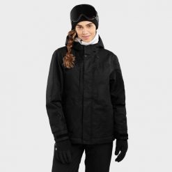 Kurtka snowboardowa damska W4-W Vostock. Zielone kurtki damskie SIROKO, bez wzorów, bez kaptura, narciarskie. Za 928.00 zł.