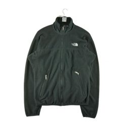 Second life - Męska kurtka polarowa Retro Made in USA - Jak nowy. Czarne kurtki męskie The North Face, m, bez wzorów, z polaru, retro, bez kaptura. Za 211.46 zł.