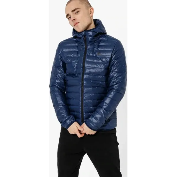 Adidas Kurtka Varilite Ho Jkt , granatowy, rozmiar XL. Niebieskie kurtki męskie Adidas, m, bez wzorów, z materiału, bez kaptura. W wyprzedaży za 279.99 zł.