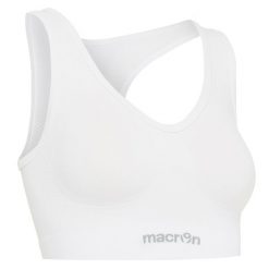 Biustonosz dla kobiet Macron Performance++. Białe biustonosze sportowe damskie Macron, bez wzorów. Za 229.00 zł.