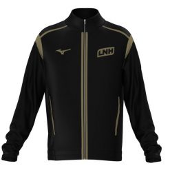 Kurtka z dresu Mizuno StarLigue LNH. Brązowe kurtki treningowe męskie Mizuno, s, bez wzorów, z dresówki, na fitness i siłownię. Za 325.50 zł.