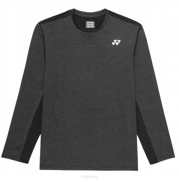 Koszulka tenisowa męska Yonex Longsleeve. Czarne t-shirty sportowe męskie YONEX, m, z materiału, bez ramiączek, na fitness i siłownię. Za 299.00 zł.