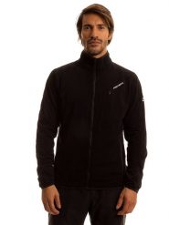 Fischer Kurtka polarowa w kolorze czarnym rozmiar: XL. Czarne kurtki męskie FISCHER, xl, bez wzorów, z materiału, bez kaptura. Za 244.80 zł.