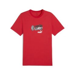 Męska koszulka AC Milan ftblNRGY PUMA For All Time Red Black. Czarne t-shirty sportowe męskie Puma, m, z gumy, bez ramiączek, do piłki nożnej. W wyprzedaży za 84.00 zł.