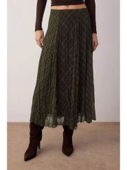 Trendyol Spódnica w kolorze oliwkowo-brązowym rozmiar: 36. Brązowe spódniczki damskie Trendyol, bez wzorów, maxi. Za 95.99 zł.