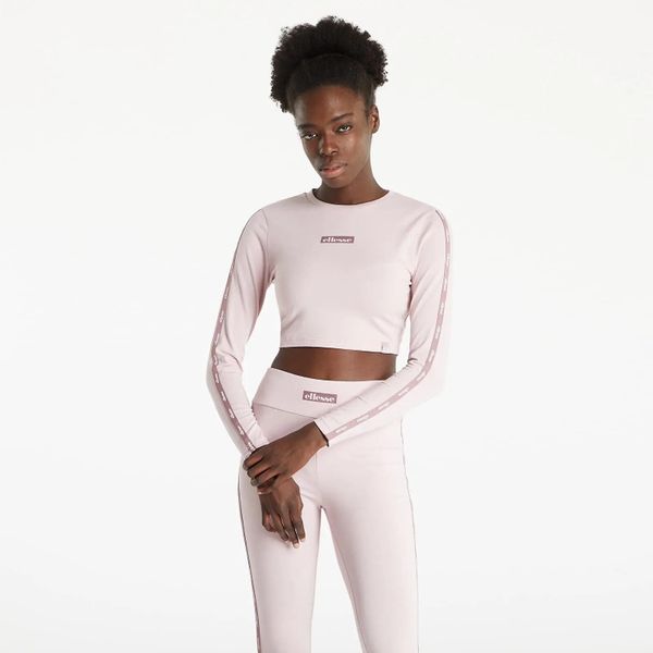 KOSZULKA DAMSKA Z DŁUGIM RĘKAWEM BLUZKA CROP ELLESSE. Czerwone bluzki sportowe damskie Ellesse, uniwersalny, bez wzorów, z materiału, bez ramiączek. Za 116.99 zł.