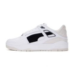 Buty Puma Slipstream Suede Fs M 38863405 białe. Białe buty sportowe na co dzień męskie z gumy, bez zapięcia. Za 442.62 zł.