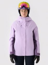 4F Kurtka narciarska w kolorze fioletowym rozmiar: XXL. Różowe kurtki narciarskie i snowboardowe damskie 4f, m, bez wzorów, bez kaptura, narciarskie. Za 314.75 zł.
