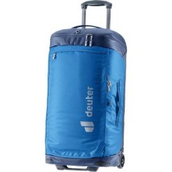 Torba podróżna Deuter Duffel Pro Movo 60 - neptune/nightblue. Niebieskie torebki klasyczne damskie Deuter, bez wzorów, z materiału, bez dodatków. Za 966.89 zł.