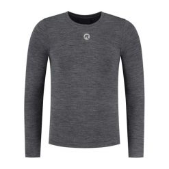 Koszulka termoaktywna unisex Rogelli Merino. Szare bielizna termoaktywna męska Rogelli, l, bez wzorów. W wyprzedaży za 268.00 zł.
