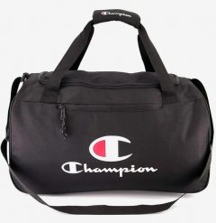 Torba sportowa Champion 52 x 28 x 28 cm. Czarne torby męskie na ramię CHAMPION, bez wzorów, z poliesteru, na ramię. Za 229.99 zł.