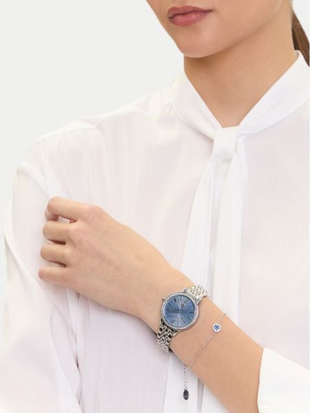 U.S. Polo Assn. Zestaw zegarek i bransoletka Faith USP6392TW Srebrny. Szare bransoletki damskie U.S. Polo Assn., srebrne. Za 539.99 zł.
