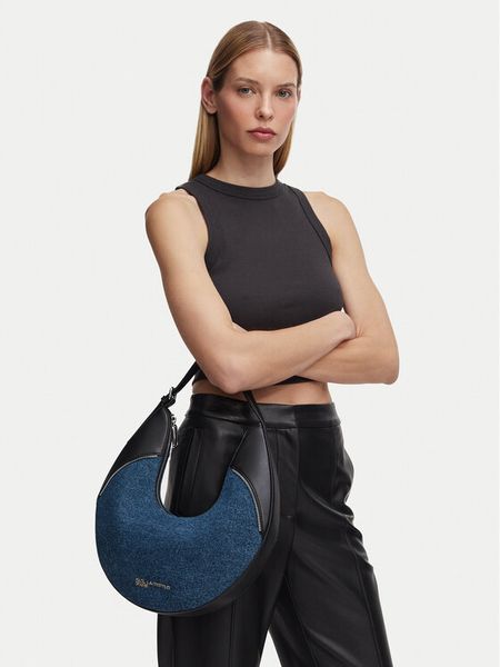 Karl Lagerfeld Jeans Torebka B3W30197 Niebieski. Niebieskie torebki klasyczne damskie Karl Lagerfeld Jeans, bez wzorów, z jeansu, bez dodatków. Za 649.99 zł.