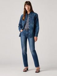 Levi's Dżinsy - Slim fit - w kolorze granatowym rozmiar: W29/L32. Niebieskie jeansy damskie Levi's. Za 263.53 zł.