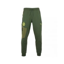 Spodnie dresowe Borussia Dortmund Tech Woven. Zielone spodnie wizytowe męskie Puma, z dresówki. Za 319.55 zł.
