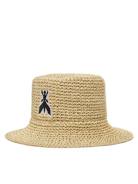 Patrizia Pepe Kapelusz 2F0081/V014 W134 Beżowy. Brązowe kapelusze damskie Patrizia Pepe, bez wzorów. Za 419.99 zł.