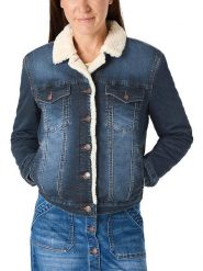 Timezone Kurtka dżinsowa w kolorze granatowo-białym rozmiar: XS. Białe kurtki damskie Timezone, xs, bez wzorów, bez kaptura. Za 152.99 zł.