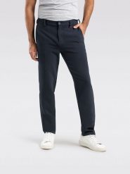 MAC Spodnie chino "Traveller" w kolorze granatowym rozmiar: W35/L34. Niebieskie spodnie materiałowe męskie MAC, bez wzorów. Za 206.42 zł.