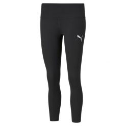 Legginsy damskie Puma Active Tights. Czarne legginsy damskie Puma, s, bez wzorów, z materiału. Za 179.60 zł.