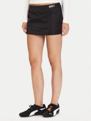 Puma Spódnica mini PUMA X ROSÉ 633798 01 Czarny Slim Fit. Czarne spódniczki damskie Puma, m, bez wzorów, z syntetyku, mini. Za 279.99 zł.